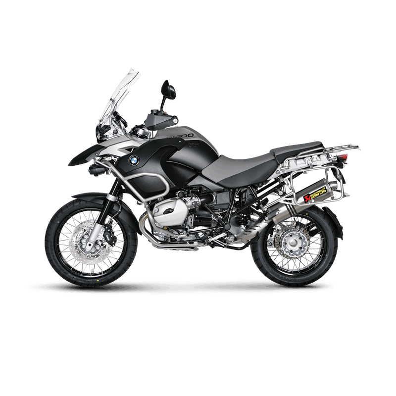 Akrapovic Slip-On Line (Titanium) Exhaust for BMW R1200GS / ADVENTURE 2004-2009