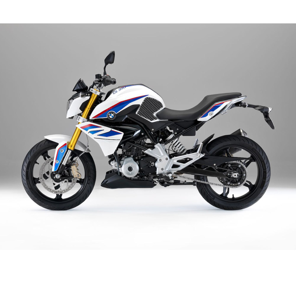 Stompgrip Traction Pads black, for BMW G310R, 2016-2019