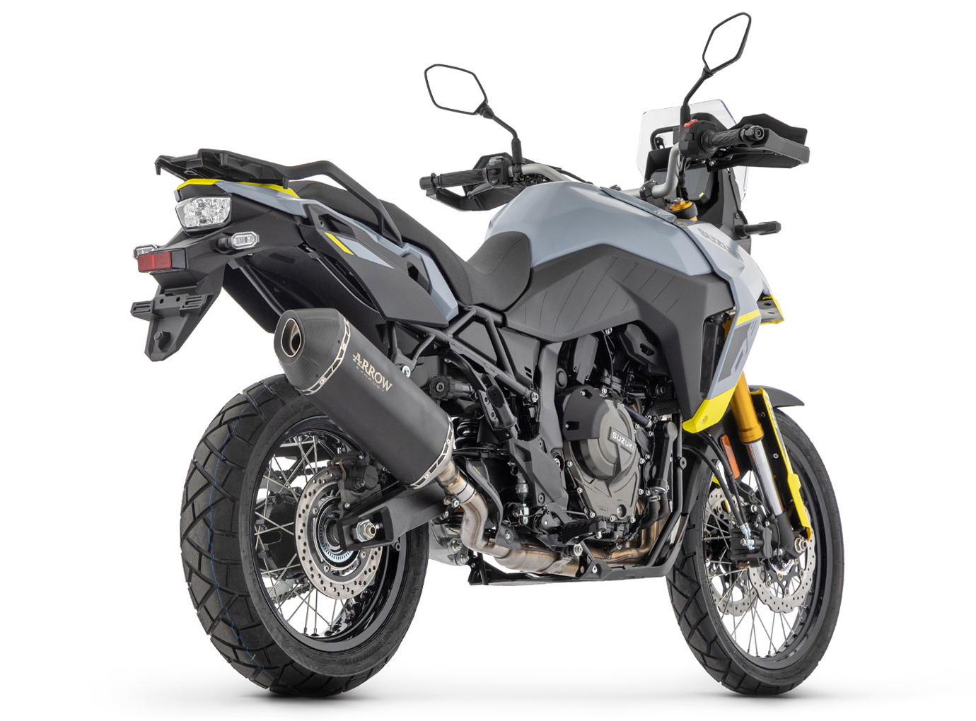 ARROW SONORA DARK Titanium Exhaust for Suzuki V-Strom 800DE model year 2023-