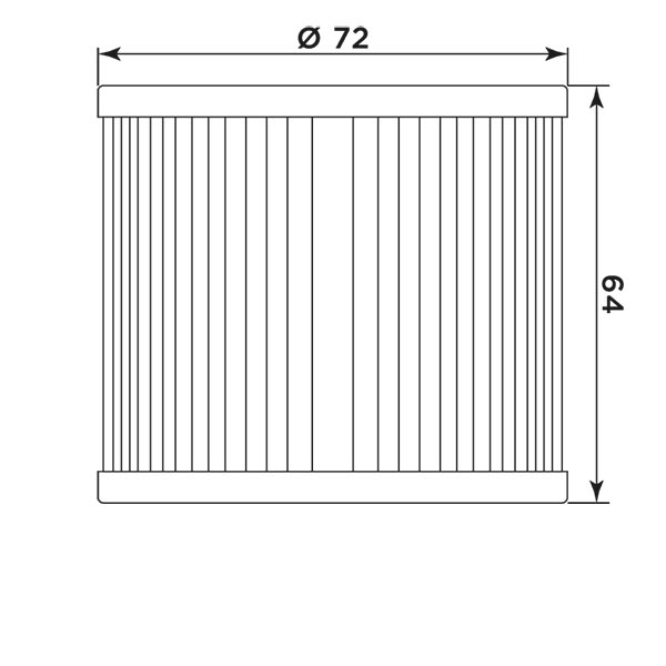MIW oil filter S3001 for various Suzuki Models