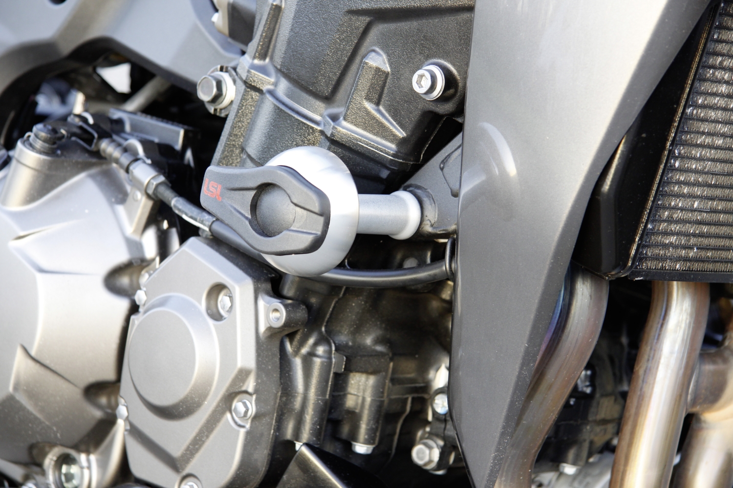 LSL Crash Pad Mounting Kit for Kawasaki Z1000 ABS, 2010-