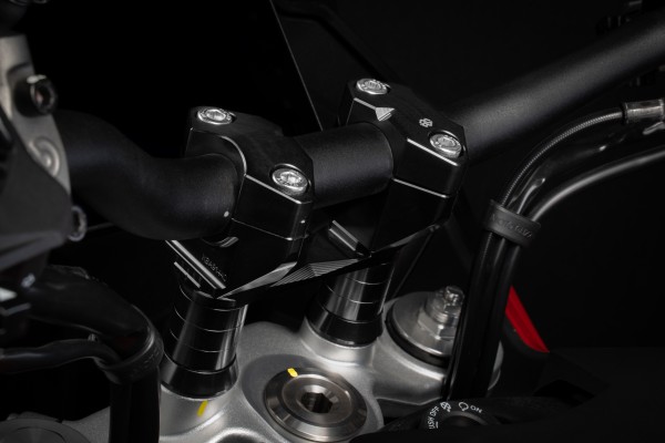 GILLES 2DGT adjustable handlebar clamps, black