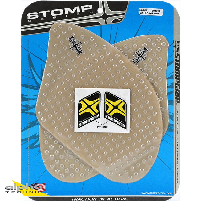 Stompgrip clear, Volcano, for Suzuki GSX1300R Hayabusa, 1999-18