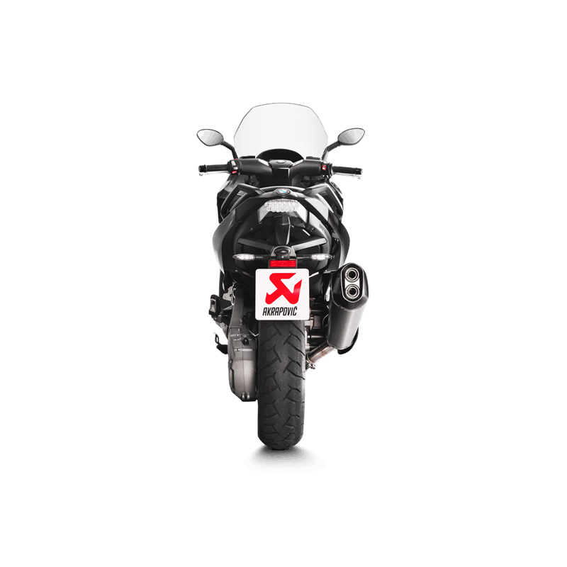 Akrapovic Slip-On Line (Titanium) Exhaust for BMW C650Sport 2016-