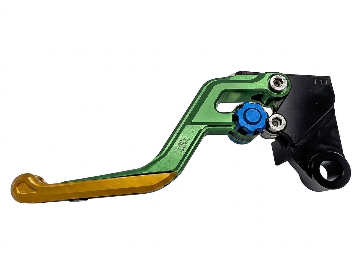 LSL ERGONIA clutch lever L67R Green/Blue/Gold