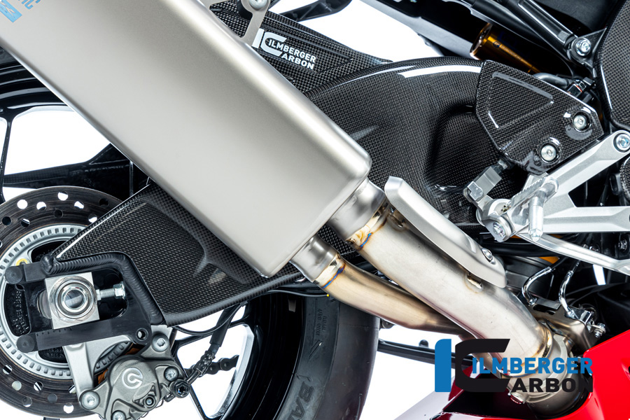 Ilmberger Carbon Swingarm Cover right side R/S, gloss, for Honda CBR1000RR-R Fireblade (SP), SC82, from 2020-