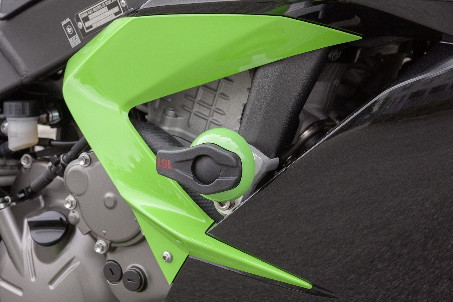 LSL Crash Pad Mounting Kit for Kawasaki ZX-6R 636 ABS, 2013-