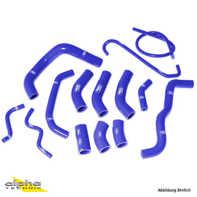 SAMCO SPORT silicone hose kit, blue, for Honda CBR1000RR model year 2006-2007