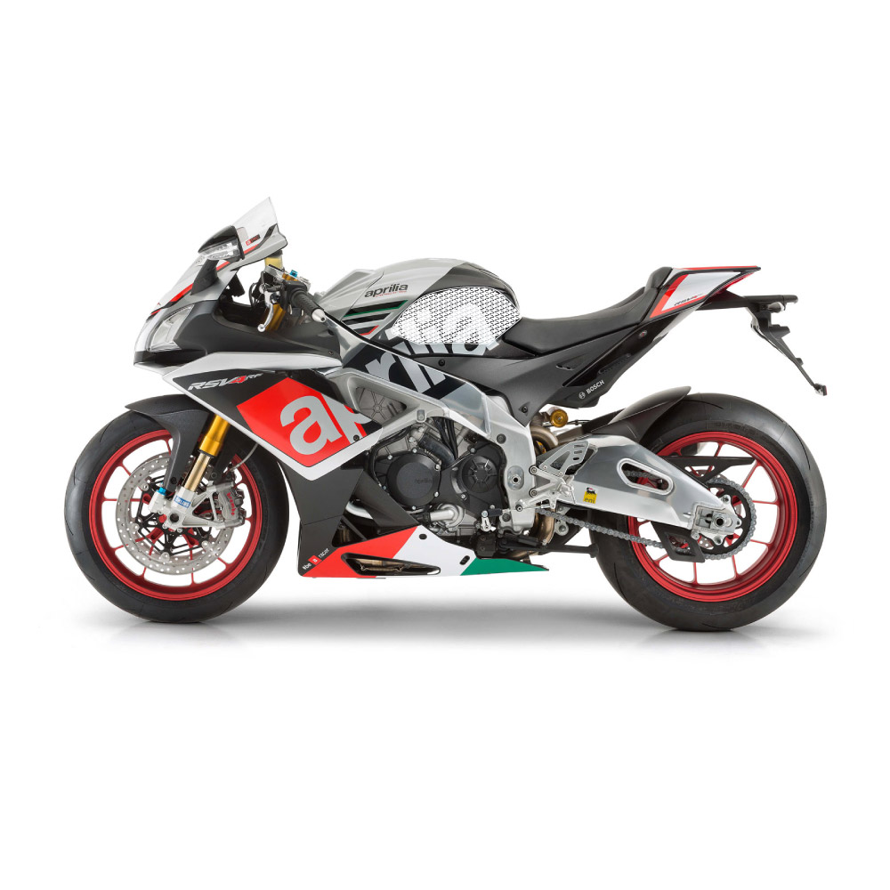 Stompgrip Traction Pads clear, for various Aprilia models