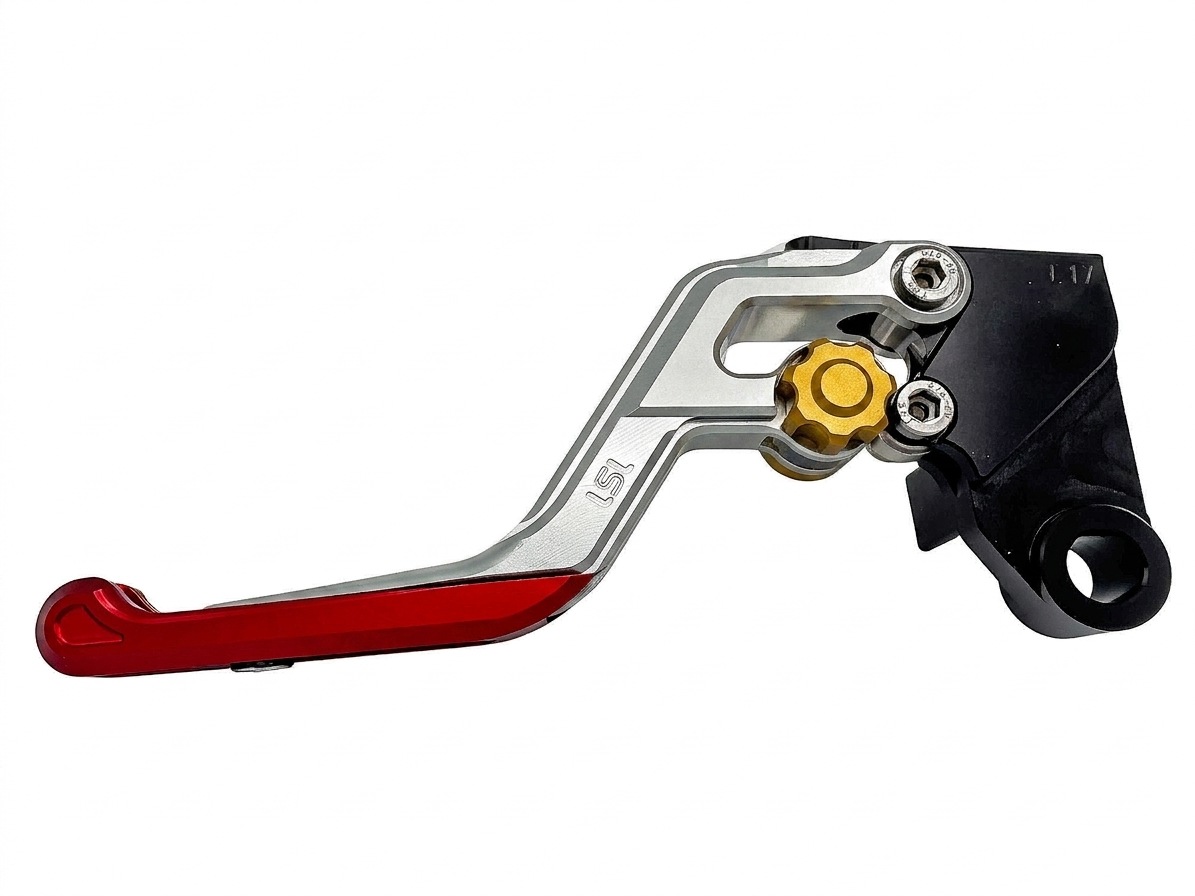 LSL ERGONIA clutch lever L64R Silver/Gold/Red