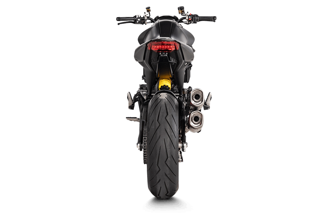 Akrapovic Slip-On Line (Titanium) Exhaust for Ducati Monster from model year 2021-