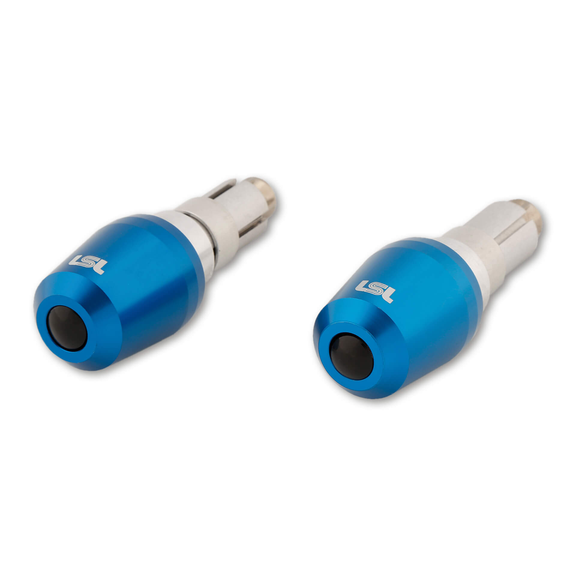 LSL handlebar Bar End Weight, Conical, Blue