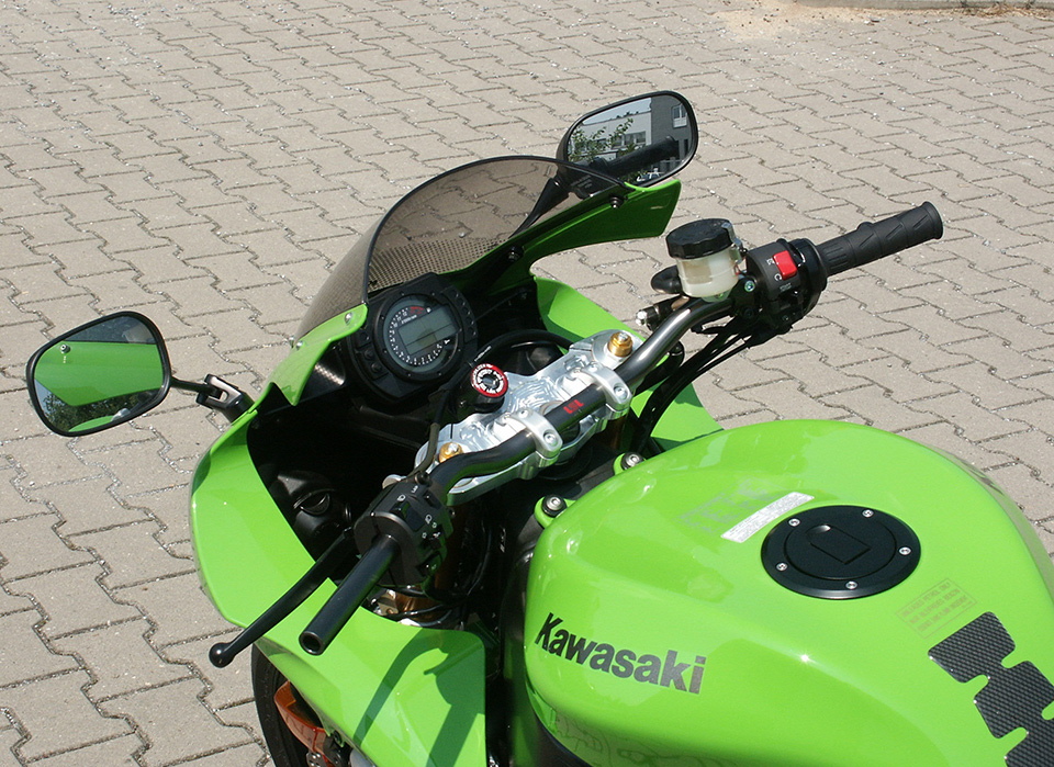 LSL Superbike Kit with component certificate for Kawasaki ZX-10R, Type ZXT00C, 2004-2005, silver, (Type G)