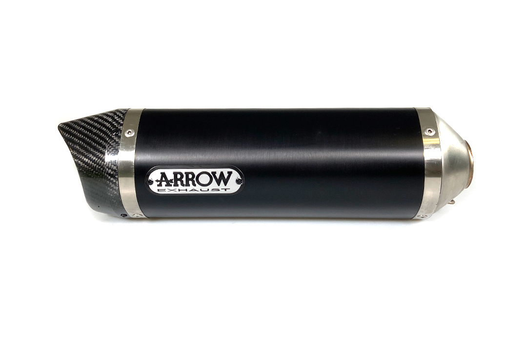 ARROW THUNDER Exhaust for Honda CB125R 2018-, Aluminium (Only with ARROW Header)