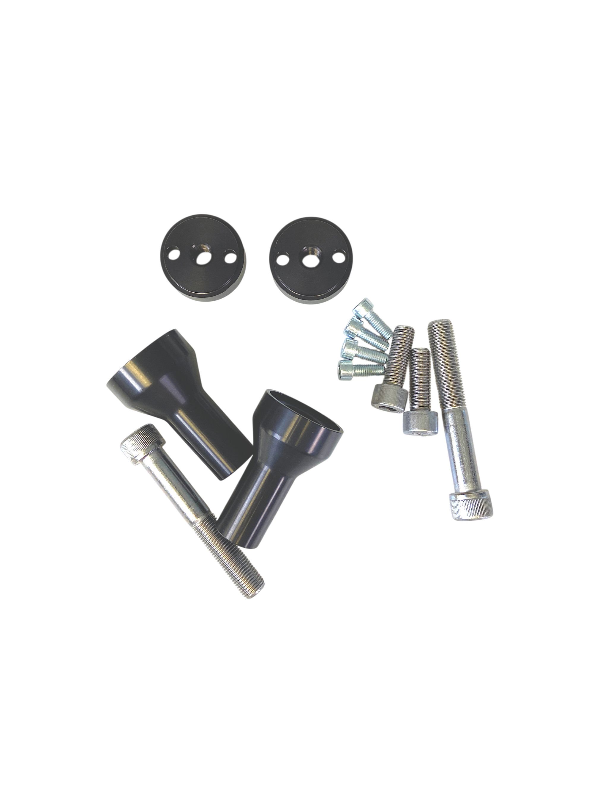LSL Crash Pad Mounting Kit for Yamaha MT-07, XSR700, DS, Black