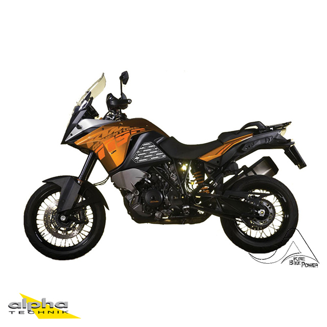 Stompgrip black, Volcano, for various Honda, KTM, Suzuki, Triumph and Yamaha models (see compatibility list)