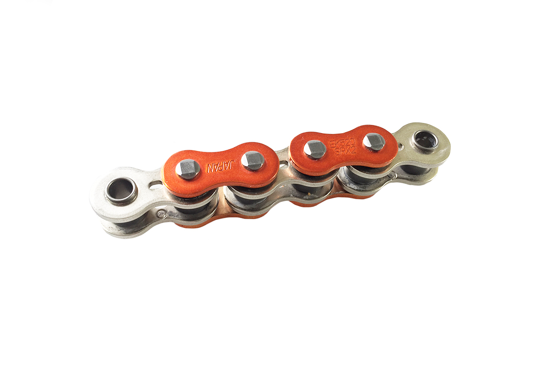 chain EK 525 SRX2 orange metallic