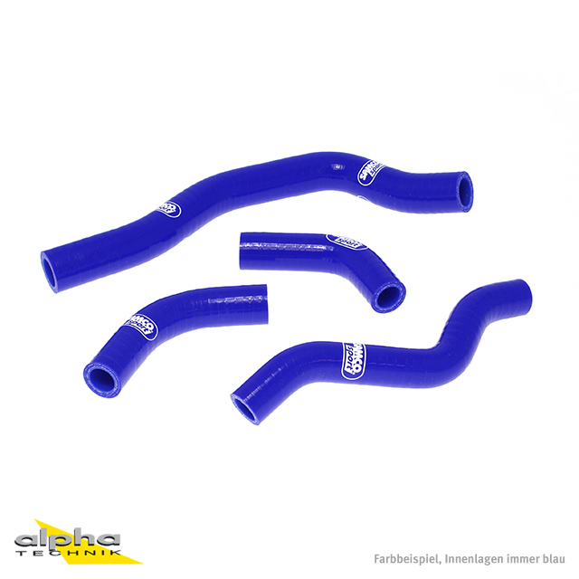 SAMCO SPORT Silicone Hose Kit blue for Honda CRF450X Model Year 2005-2016