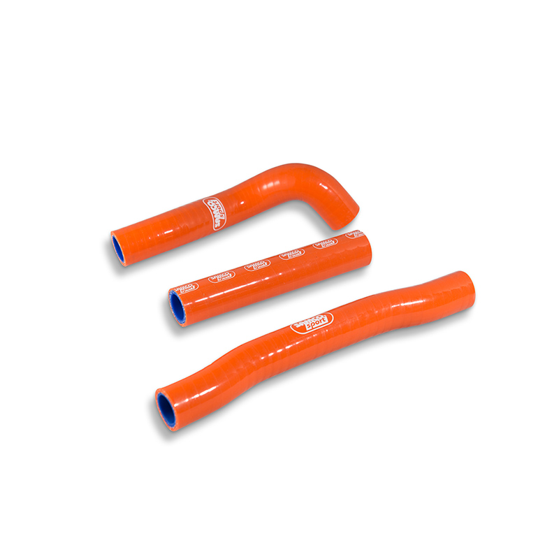 SAMCO SPORT Silicone Hose Kit orange for Husqvarna TC 125 TE 150 TX 125 KTM 125 SX 125 XCW 150 SX 150 XC-W Model Year 2016-2019