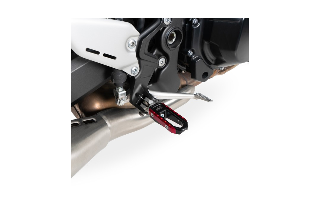 Barracuda footrest "X-OFFROAD" KIT, red