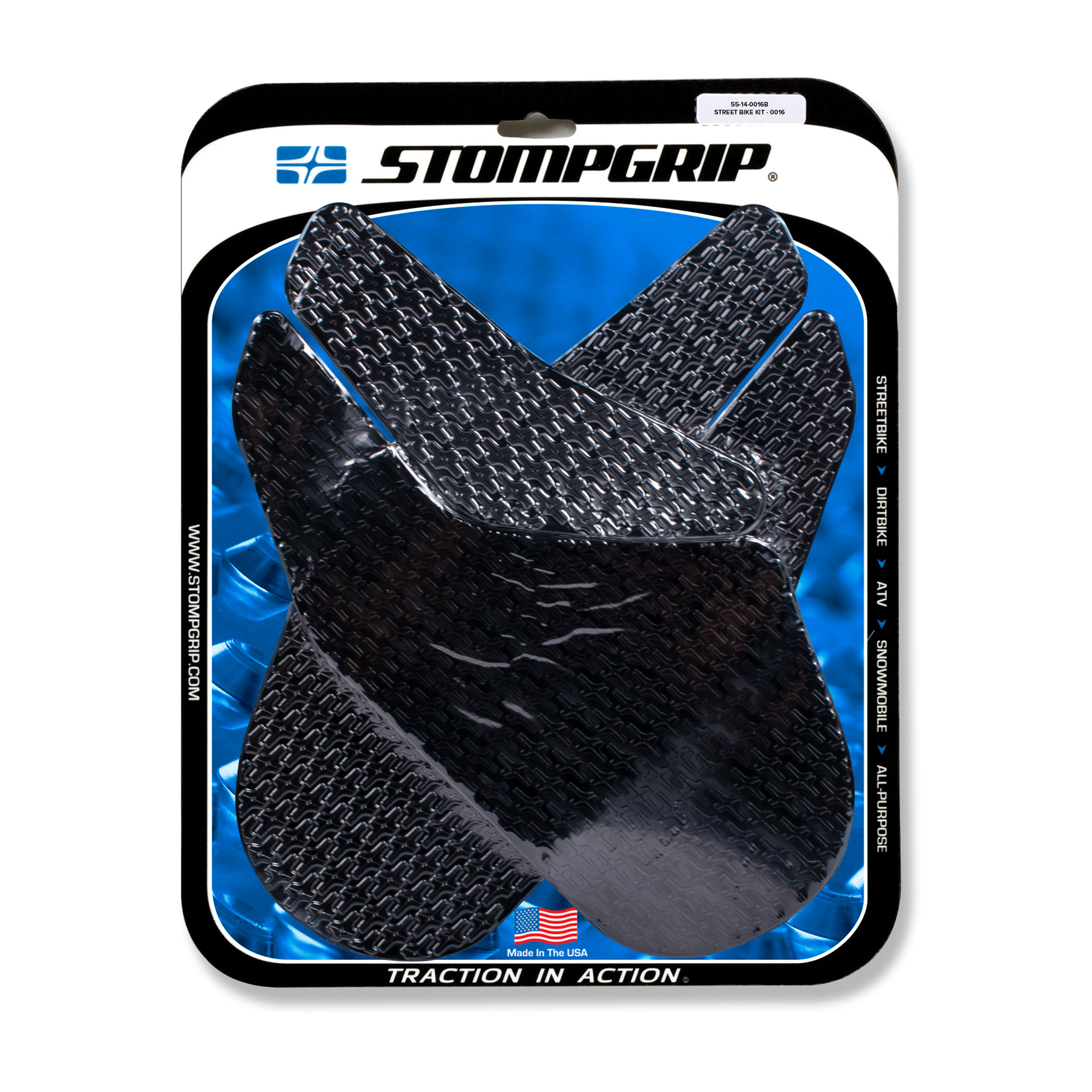 Stompgrip Traction Pads black, for Honda CBR1000RR