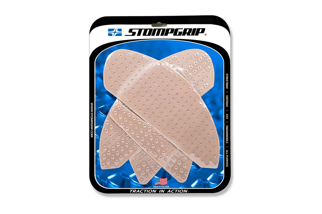 Stompgrip fuel tank Pad clear, Volcano, Streetbike fuel tank Kit, for Yamaha, YZF-R7, 2022-2025