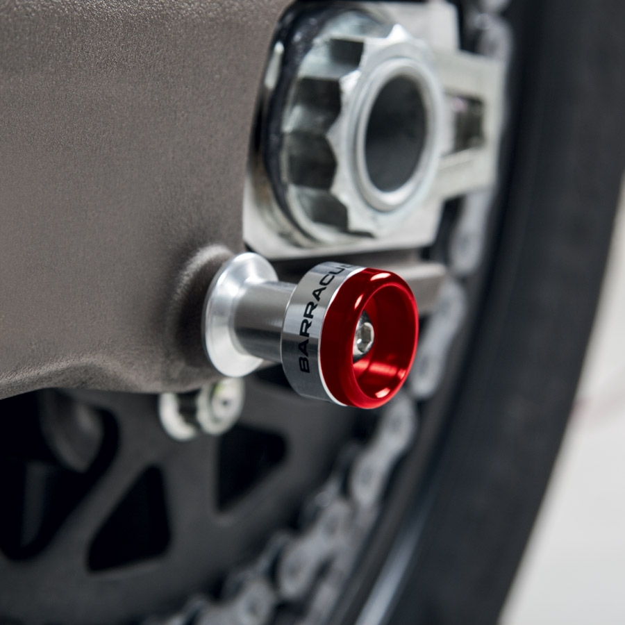 Barracuda mountingbushings Inlay, red