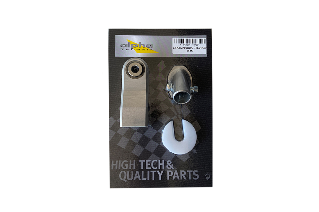 alpha Technik Lowering Kit 40mm for KTM 790 Duke from model year 2018- and 890 Duke from model year 2021-