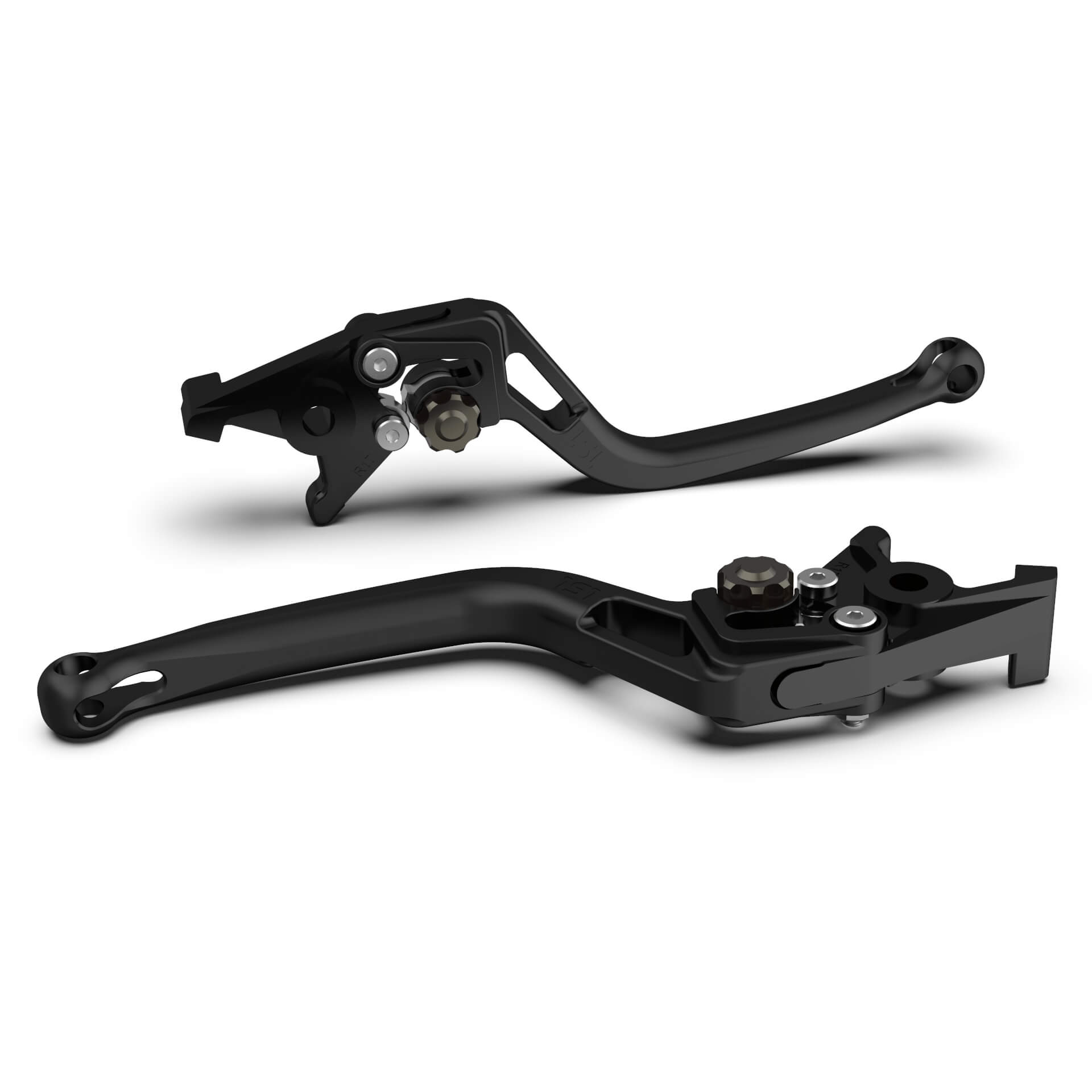 LSL Brake Lever BOW R12, black bead-blasted/anthracite