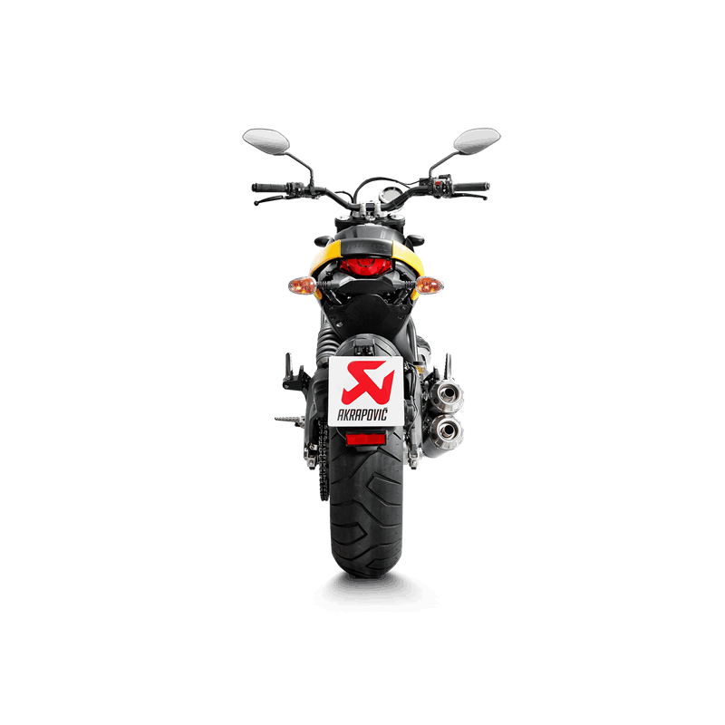 Akrapovic Slip-On Line (Titanium) Ducati Monster 7
