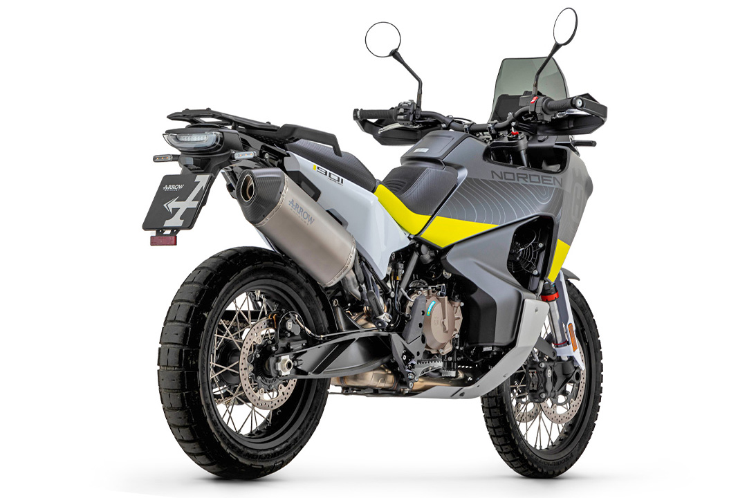 ARROW SONORA Titanium Exhaust for Husqvarna Norden 901 2022- / KTM 890 Adventure 2021- / KTM 790 Adventure 2019- / 890 SMT 2023-