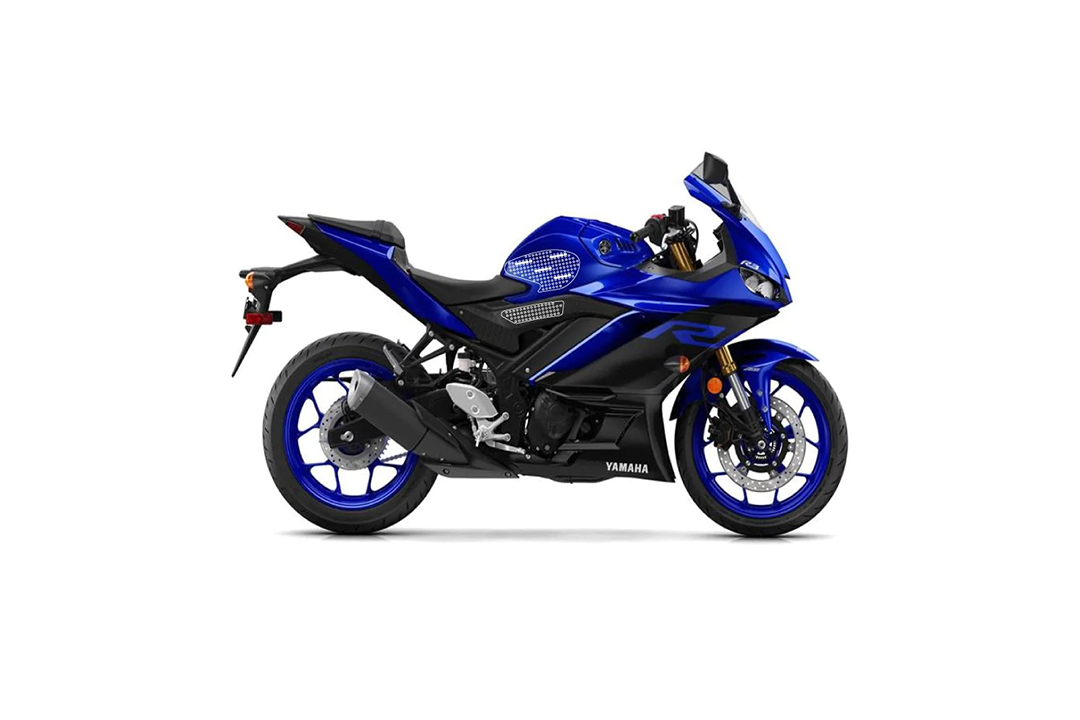 Stompgrip hybrid, Volcano, für Yamaha YZF-R3, 2019-2025