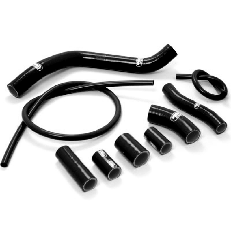 SAMCO SPORT Silicone Hose Kit Classic Black for KTM 950 Super Enduro R 950 Supermoto Model Year 2006-2012