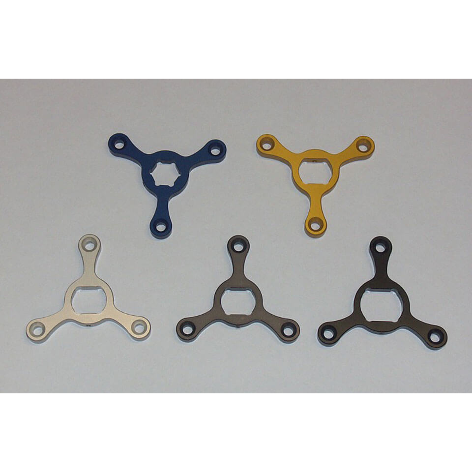 LSL forksterne OVAL 17mm, silver