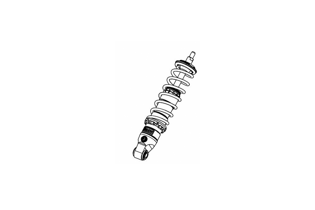 Öhlins Road & Track Shock Absorber PI 701 for Vespa Sprint 150 2014-2016