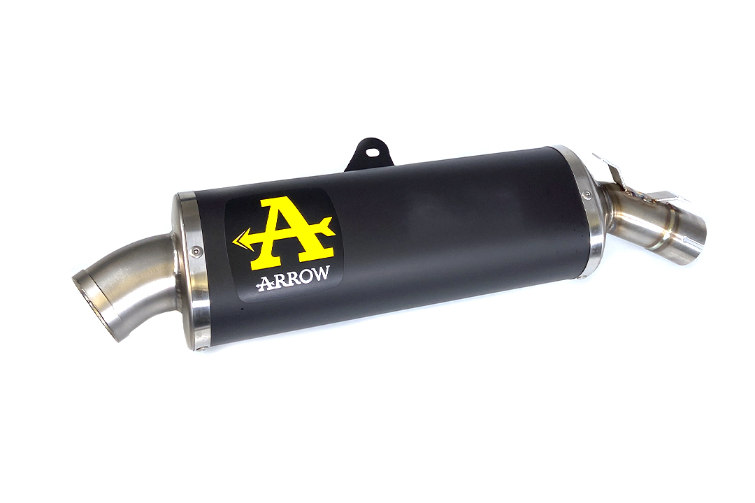 ARROW INDY RACE DARK Titanium Exhaust for Aprilia Tuareg 660 from model year 2022-