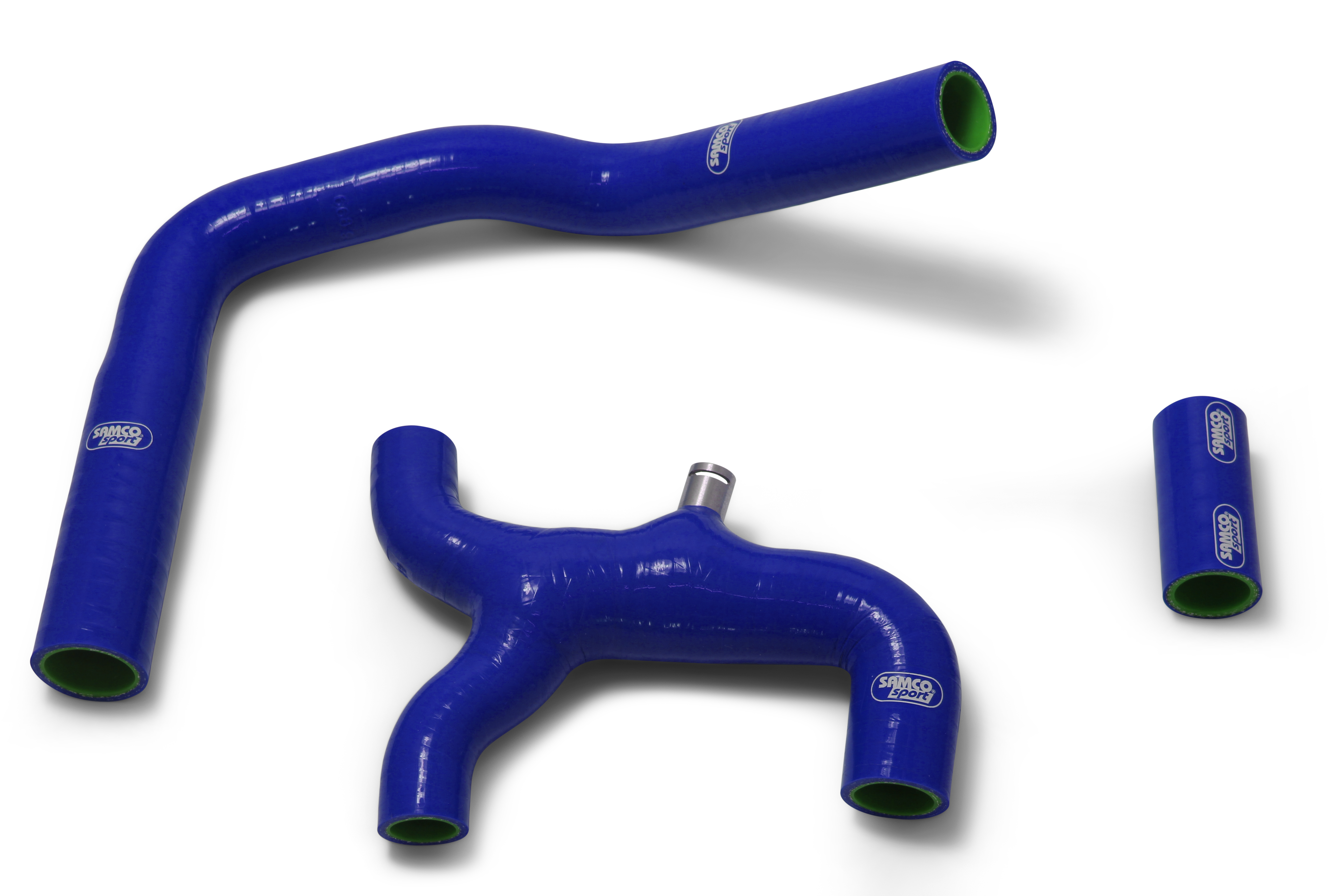 SAMCO SPORT Silicone Hose Kit thermostat Bypass blue for Ducati Panigale V4, 2018-2024