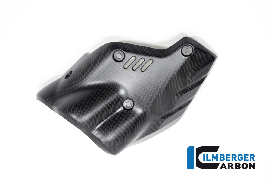 Ilmberger Carbon Silencer Exhaust Heat Shield, Matte, Ducati Diavel V4, 2023-