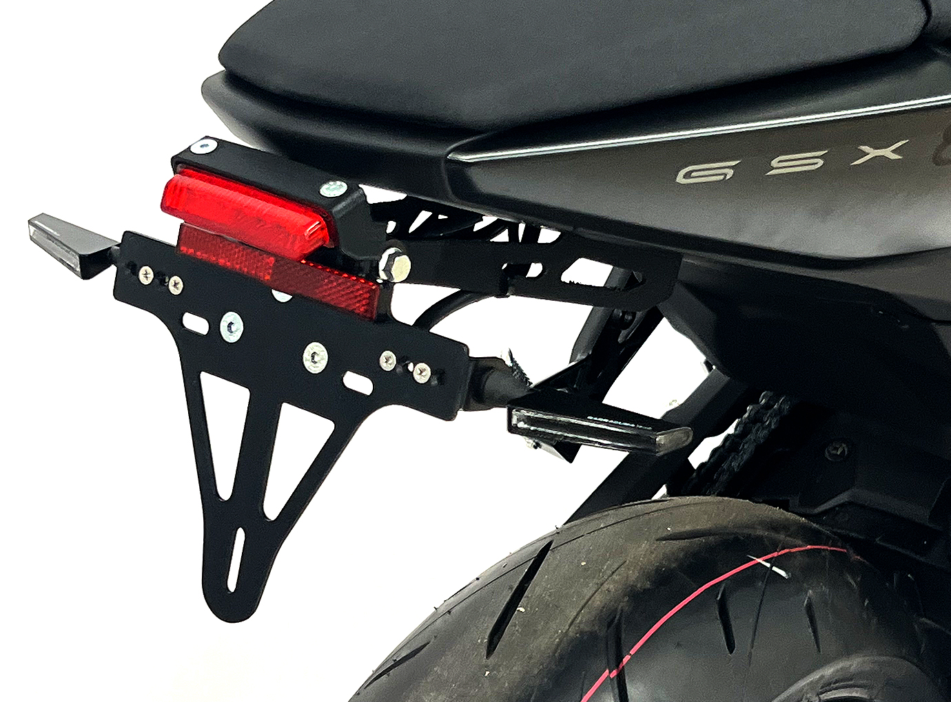 alpha Technik License Plate Holder for Suzuki GSX-8S / GSX800 Model Year 2023-