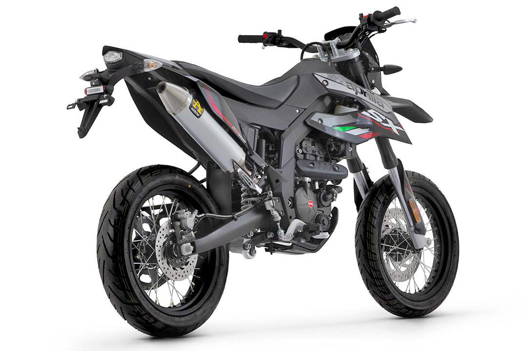 ARROW THUNDER Aluminium Exhaust for Aprilia RX125 / SX125 Model Year 2021-2023