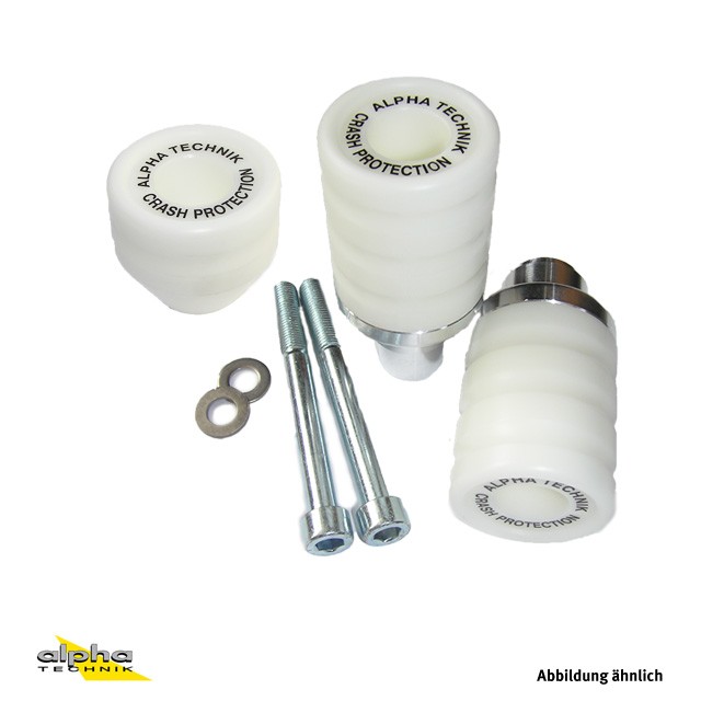 Crash Pad Kit for Suzuki GSX-R1000 2005-06 White