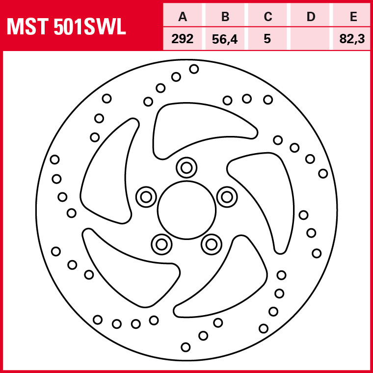 LUCAS RIGID BRAKE DISC