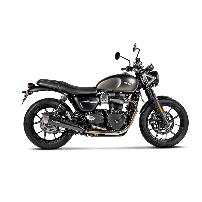 Akrapovic Slip-On Line (Titanium) for Triumph Street Twin Model Year 2016-2020