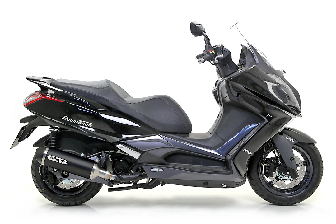 ARROW URBAN Exhaust, Aluminium, for Kymco Downtown 350i 2016-