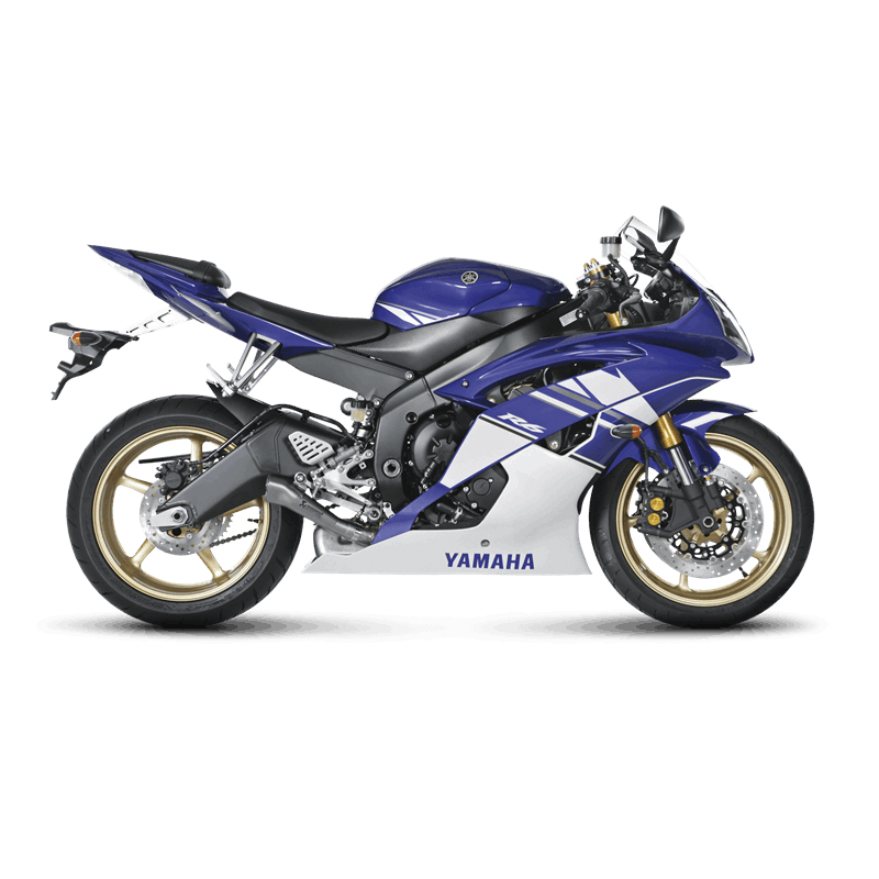 Akrapovic Slip-On Line (Titanium) silencer for Yamaha YZF-R6 year 2006-2016
