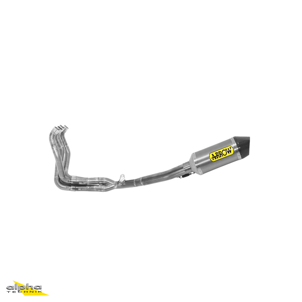 ARROW Full Titanium Competition Exhaust System for Suzuki GSX-R1000 / GSX-R1000S 2017-, Titanium