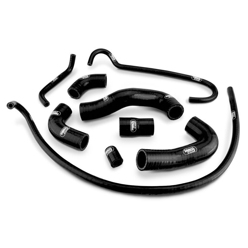 SAMCO SPORT Silicone Hose Kit Black for MV Agusta Brutale 1000 RR 1000 RS Rush 1000 Model Year 2020-2024