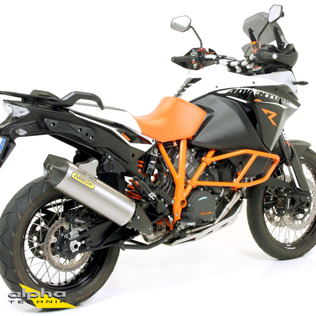 ARROW MAXI RACE-TECH exhaust for KTM Adventure 1090/1190/1290 2013- in titanium