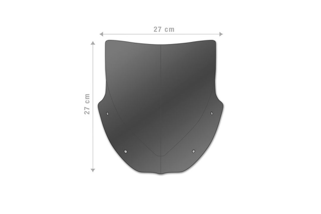 Barracuda Aerosport Plexiglas Windscreen for Yamaha XSR700