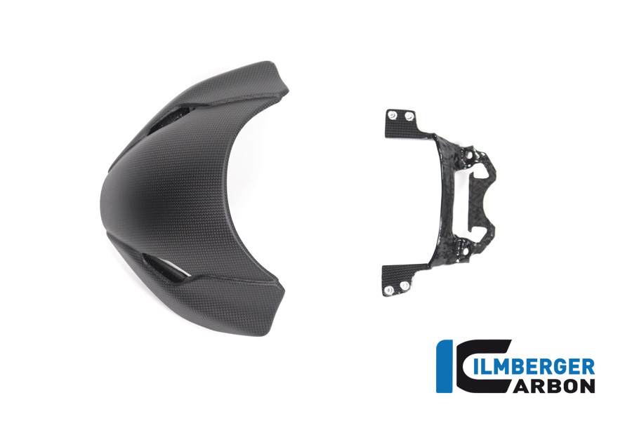 Ilmberger Carbon Windscreen incl. Bracket, Matt, Ducati Monster 1200, 1200S 2017-